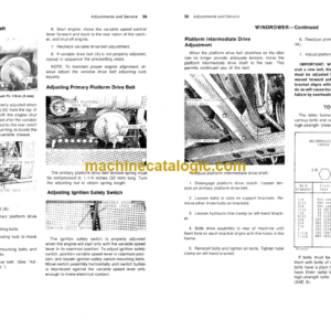 John Deere 800 Self-Propelled Windrower Operator’s Manual (OME48834)