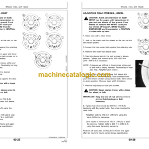 John Deere 7610, 7710, and 7810 Tractors Operator’s Manual (OMAR162172)