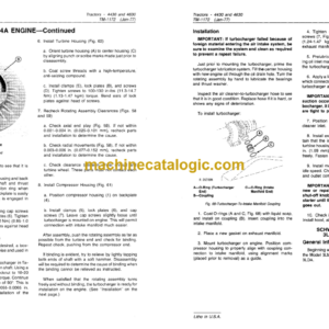 John Deere 4430 and 4630 Tractors Technical Manual (TM1172)