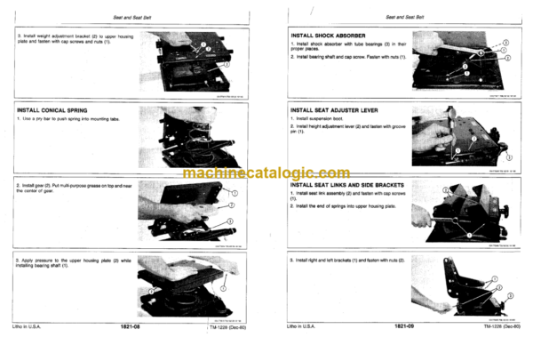 John Deere 544C Loader Technical Manual (TM1228)