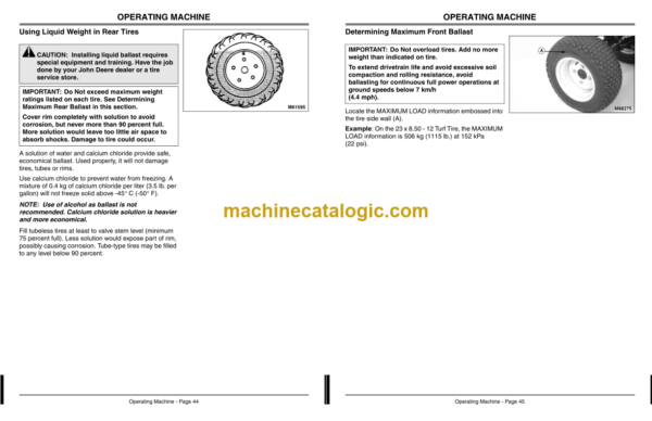 John Deere Model 4100 Compact Utility Tractor with Hydrostatic Transmission Operator's Manual (OMM134994)