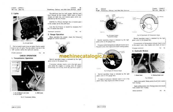 John Deere 450C Crawler Technical Manual (TM1102)