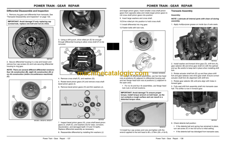 John Deere Turf Gator Gator Utility Vehicles Technical Manual (TM1686)