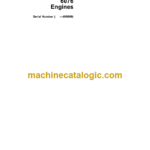 John Deere 6076 Engines Component Technical Manual (CTM6)