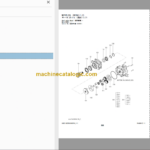 Hitachi ZX20U-5A Hydraulic Excavator Parts Catalog & Equipment Components & Engine Parts Catalog
