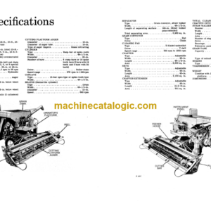 John Deere 105 HI-LO Combine Operator’s Manual (OMH90564)