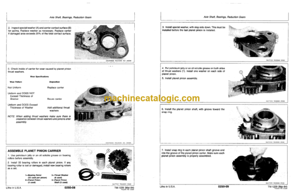 John Deere JD644C Loader Technical Manual (TM1229) - Image 2