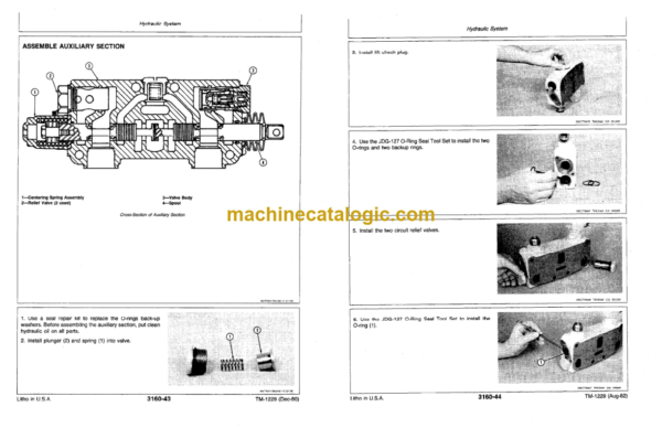 John Deere JD644C Loader Technical Manual (TM1229)