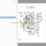 Hitachi BX70 BX70D Backhoe Loader Parts Catalog & Equipment Components Parts Catalog