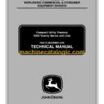 John Deere 4000 Twenty Series with Cab Compact Utility Tractors Technical Manual (TM2370)