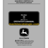 John Deere 260 270 Skid Steer Operator's Manual (OMKV18671)