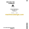 John Deere 6600 and 7700 Combines Operator's Manual (OMH88381)