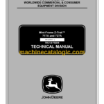 John Deere 717A and 727A Mini-Frame Z-TrakTM Technical Manual (TM2139)
