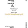 John Deere BWF Disk Harrow Operator's Manual (OMB25475)