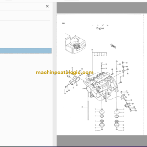 Hitachi EX100-2 Excavator Parts Catalog & Equipment Components Parts Catalog