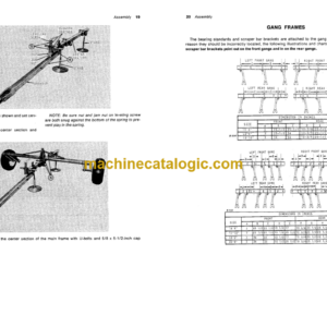 John Deere BWF Disk Harrow Operator’s Manual (OMB25475)