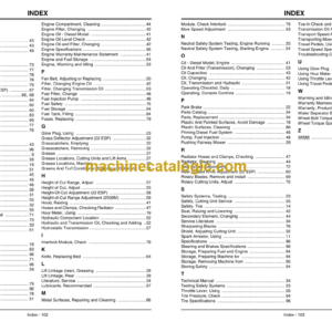 John Deere 7500, 7700, 8500, 8700, 8800, 7500 & 8500 E-Cut Hybrid Lightweight Fairway Mower Operator’s Manual (OMTCU26685)