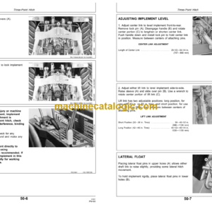 John Deere 8560, 8760 and 8960 Tractors Operator’s Manual (OMAR110222)