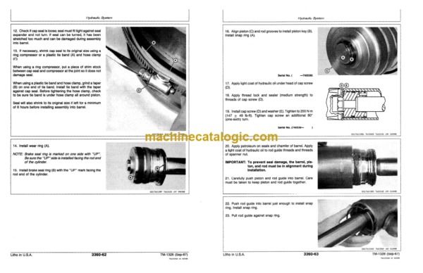 John Deere 210C 310C 315C Backhoe Loaders Repair Technical Manual (TM1420) - Image 4