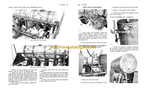 John Deere 206 and 208 Dry or Liquid Fertilizer Units Operator's Manual (OMB25375)