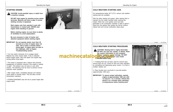 John Deere 8560, 8760 and 8960 Tractors Operator's Manual (OMAR110222)