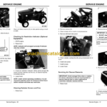John Deere 425 and 445 Lawn and Garden Tractors Operator's Manual (OMM144042D0)