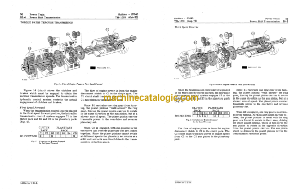 John Deere 540 and 540A Skidders Technical Manual (TM1003)