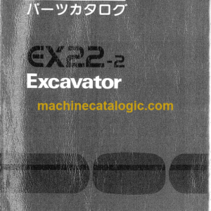 Hitachi EX22-2 Excavator Parts Catalog