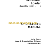 John Deere 3375 Skid Steer Loader Operator's Manual (OMM121047)