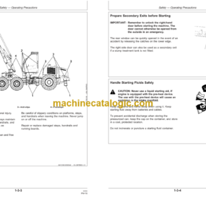 John Deere 1270D Harvester Operator’s Manual (OMF063723)