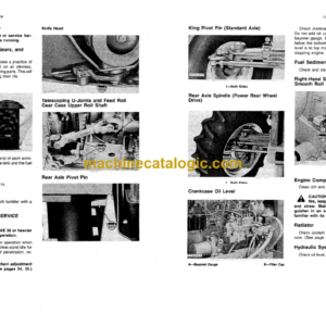 John Deere 5440 and 5460 Self-Propelled Forage Harvesters Operator’s Manual (OME60265)