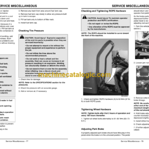 John Deere 2500B and 2500E Hybrid Professional Greensmower Operator’s Manual (OMTCU26532)