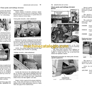 John Deere 95H Combines Operator’s Manual (OMH91022)