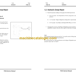 John Deere 753G Tracked F/B Technical Manual (TM1887-2)