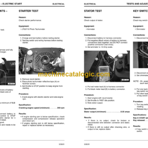 John Deere JA60 JA62 JA65 JE75 JX75 and JX85 21-inch Walk-Behind Mower (Cast Deck) Technical Manual (TM1723)