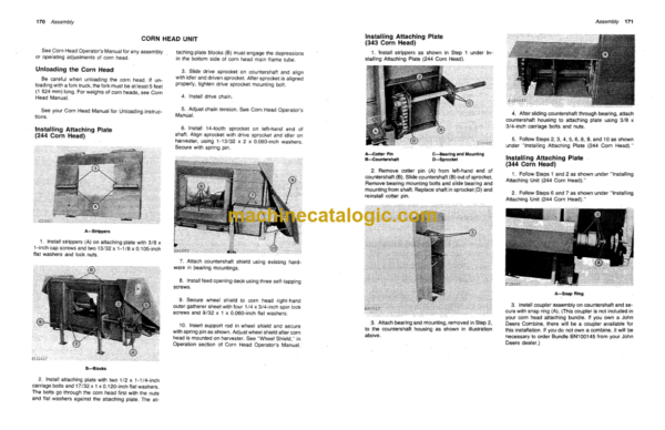 John Deere 5440 and 5460 Self-Propelled Forage Harvesters Operator's Manual (OME60265)