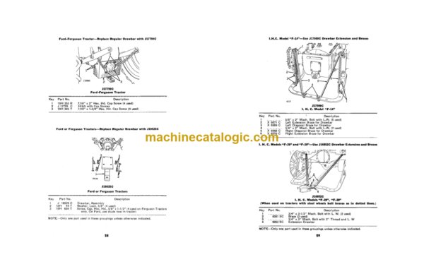 John Deere Series 50 Model H Spreader Operator's Manual (OMC1651)