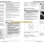 John Deere 1200A Bunker Rake Operator's Manual (OMTCU27928)