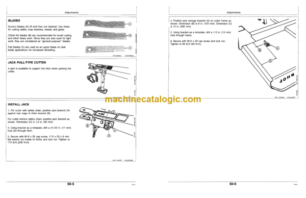 John Deere 1018 Rotary Cutter Operator's Manual (OMW40683)