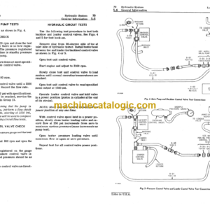 John Deere JD500 Series-A Loader Technical Manual (TM1025)