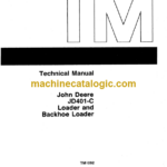 John Deere JD401-C Loader and Backhoe Loader Technical Manual (TM1092)