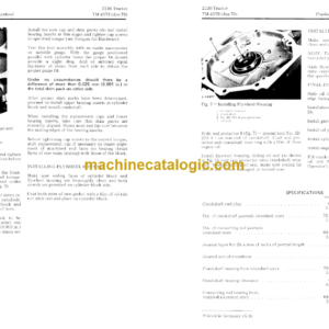 John Deere 2130 Tractor Technical Manual (TM4272)