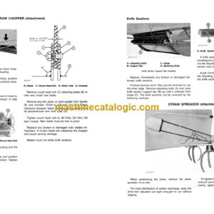 John Deere 6601 Combine Operator’s Manual (OMH95659)