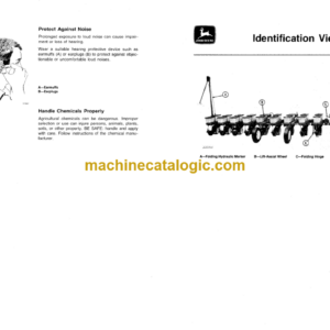 John Deere 7100 FOLDING MAX-EMERGE INTEGRAL PLANTERS Operator’s Manual (OMA45613)