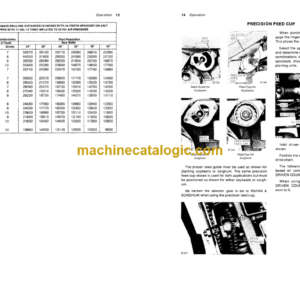 John Deere 1300 Planter Operator’s Manual (OMB25492)