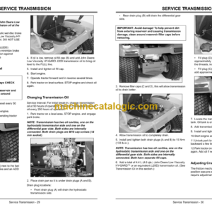 John Deere GT225 and GT235 Lawn and Garden Tractor Operator’s Manual (OMM142611C0)