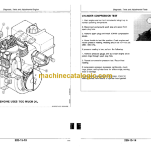 John Deere TRS21 21E 22 24 26 27 32 and TRX24 TRX26 Walk-Behind Snowthrowers Snowblowers Technical Manual (TM1466)