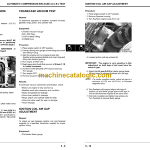 John Deere 250G 440G 550GE G2500K G4400K G5500K and G5500KE Generators Technical Manual (TM1791)