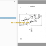 Hitachi BX70 BX70D Backhoe Loader Parts Catalog & Equipment Components Parts Catalog