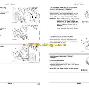 John Deere 2054, 2056, 2058, 2064 and 2066 Combines Operator’s Manual (OMZ92125)